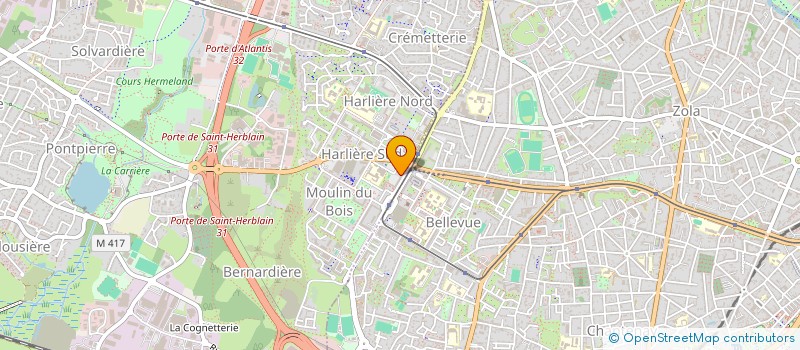 localisation de l'entreprise MADAME MADINA BOUNSSAIRI  SAINT-HERBLAIN