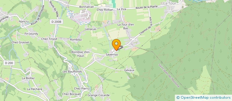 localisation de l'entreprise MADAME MADINA BOURCIN  SAINT-JEAN-DE-THOLOME