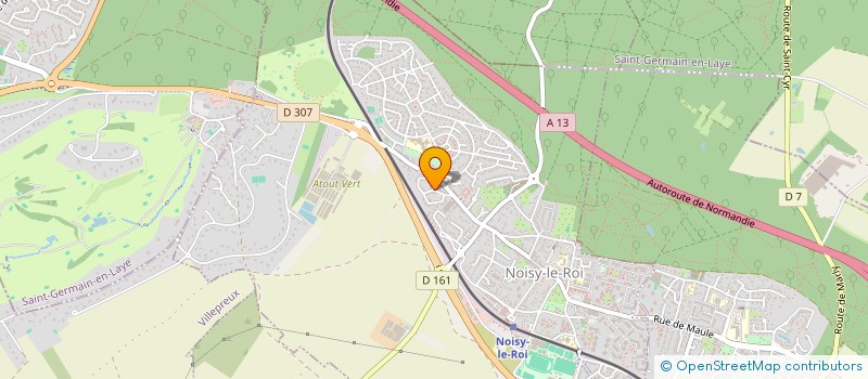 localisation de l'entreprise MADAME MADINA KASMI  NOISY-LE-ROI