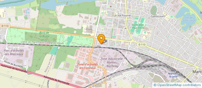 localisation de l'entreprise MADAME MADINA SECK  MANTES-LA-JOLIE