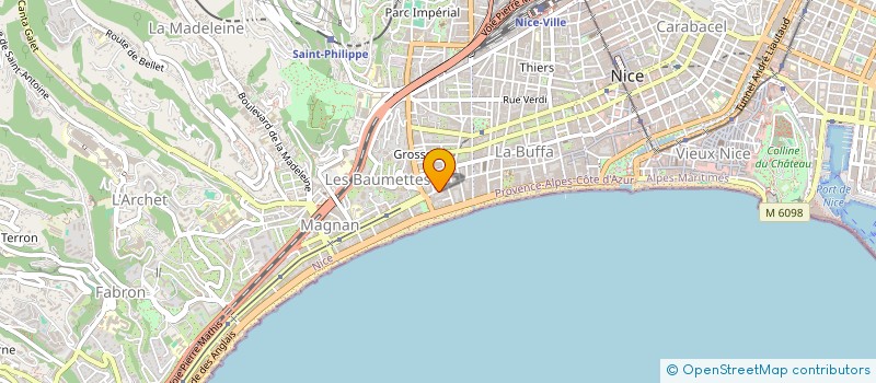localisation de l'entreprise MADAME MADINA SULEYMANOVA à NICE