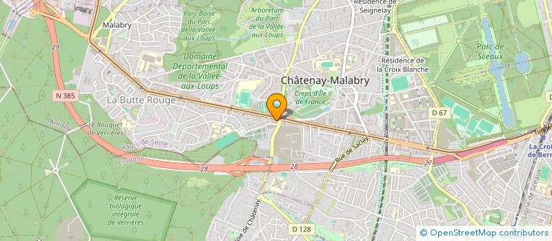 localisation de l'entreprise MADAME MADINE ZINEB RAHINI à CHATENAY-MALABRY
