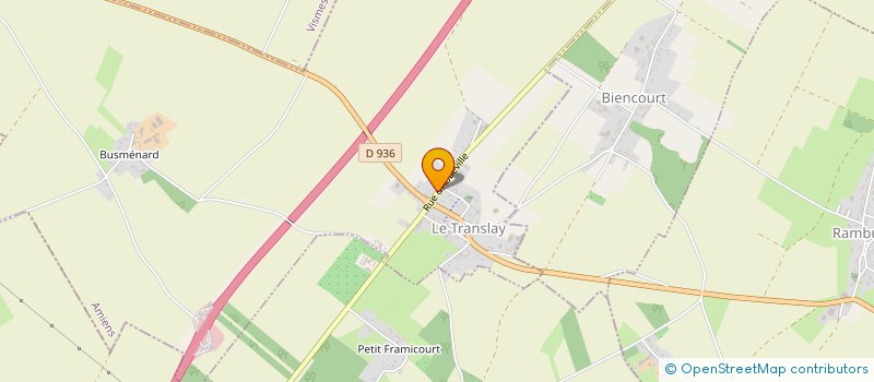 localisation de l'entreprise MADAME MADISON DELIERE  LE TRANSLAY