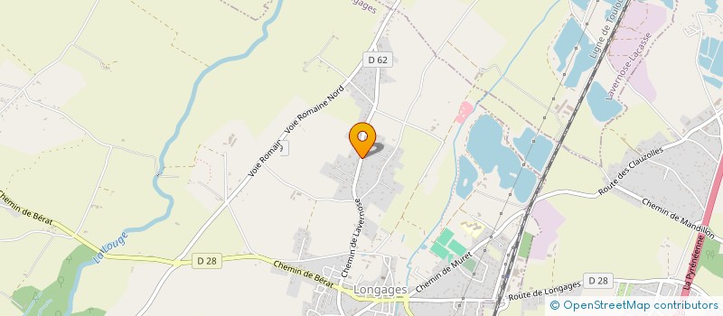 localisation de l'entreprise MADAME MADISON DELORT  LONGAGES