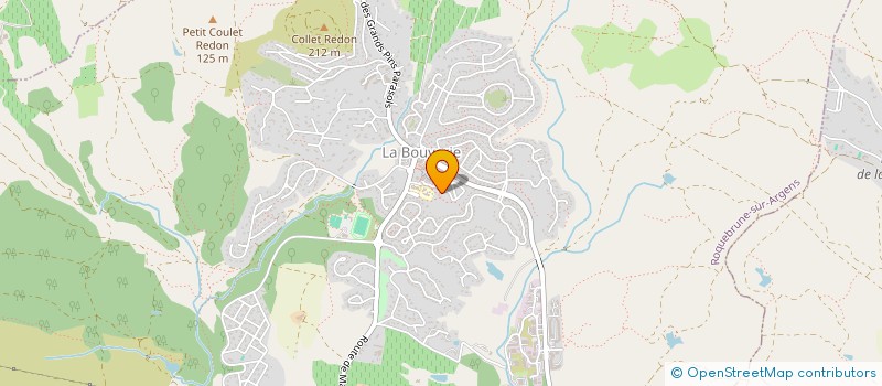 localisation de l'entreprise MADAME MADISON DUFOUR  ROQUEBRUNE-SUR-ARGENS