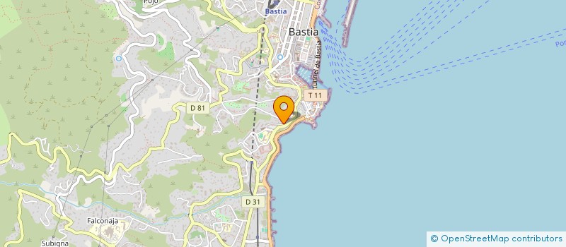 localisation de l'entreprise MADAME MADISON DUONG à BASTIA
