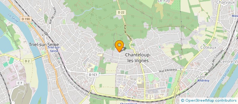 localisation de l'entreprise MADAME MADISON HOLDERBAUM  CHANTELOUP-LES-VIGNES