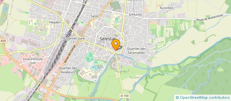 localisation de l'entreprise MADAME MADISON KAELBEL à SELESTAT