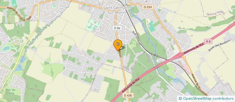 localisation de l'entreprise MADAME MADISON LANCEZEUX  SAINT-GERMAIN-SUR-MORIN