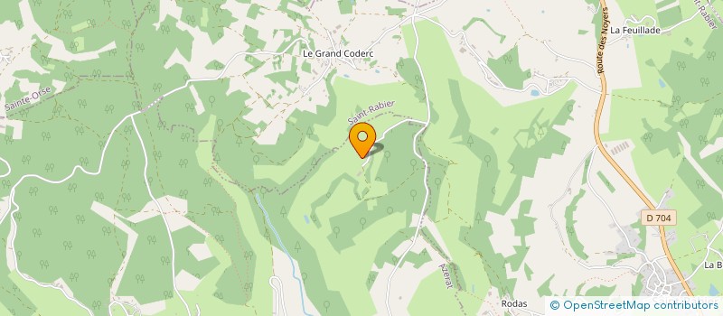 localisation de l'entreprise MADAME MADISON LAUD  AZERAT