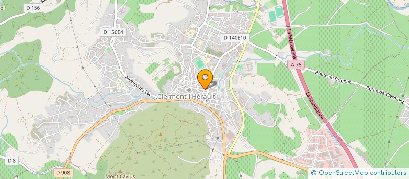 localisation de l'entreprise MADAME MADISON LE CADRE  BEDARIEUX