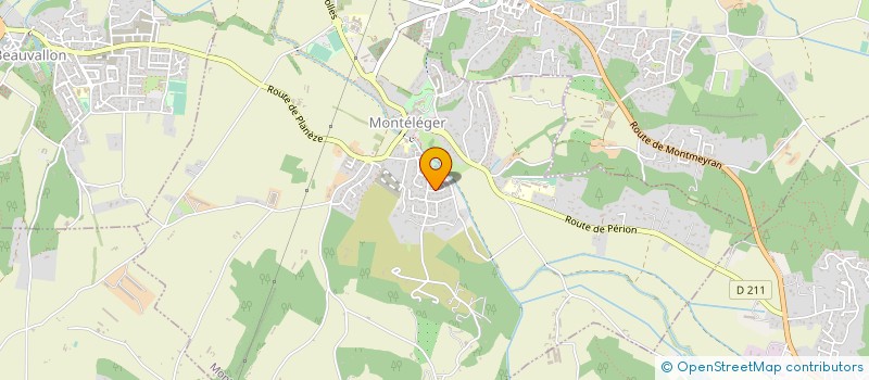 localisation de l'entreprise MADAME MADISON MARTINS  MONTELEGER