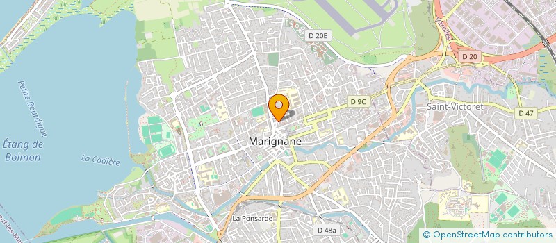 localisation de l'entreprise MADAME MADISON MONINO à MARIGNANE