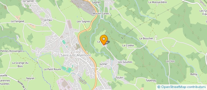 localisation de l'entreprise MADAME MADISON MONTAGNY  MARLHES