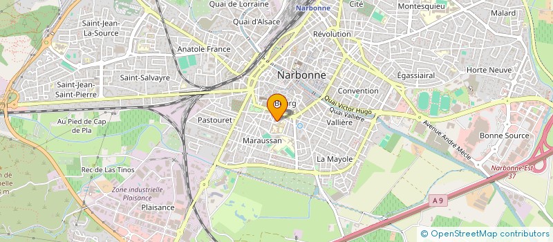 localisation de l'entreprise MADAME MADISON POUBIL à NARBONNE
