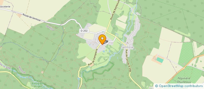 localisation de l'entreprise MADAME MADISON ROCHE  SENLISSE