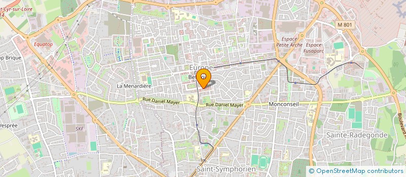 localisation de l'entreprise MADAME MADISON ROINTRU  TOURS