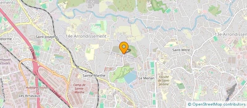 localisation de l'entreprise MADAME MADISON ROUPPERT à MARSEILLE