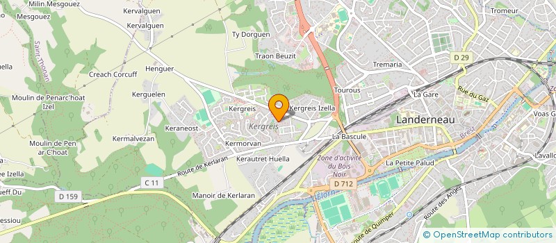 localisation de l'entreprise MADAME MADISON SAYAH  TREMAOUEZAN