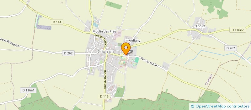 localisation de l'entreprise MADAME MADISON SICARD  COURCON