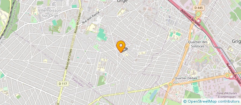 localisation de l'entreprise MADAME MADISON TEIXEIRA  MORSANG-SUR-ORGE