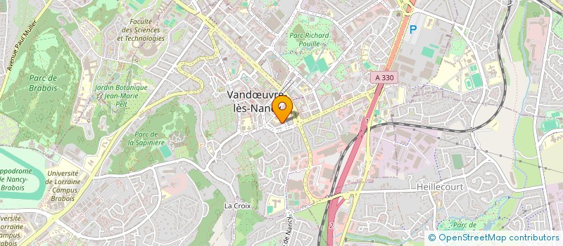 localisation de l'entreprise MADAME MADISON VANESON à VANDŒUVRE-LES-NANCY