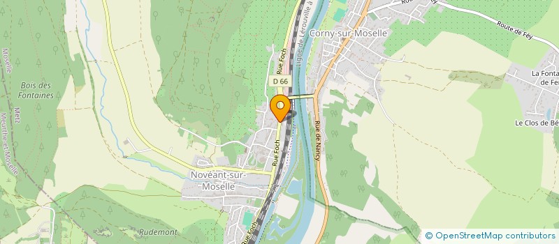 localisation de l'entreprise MADAME MADISON WASSERMANN  NOVEANT-SUR-MOSELLE