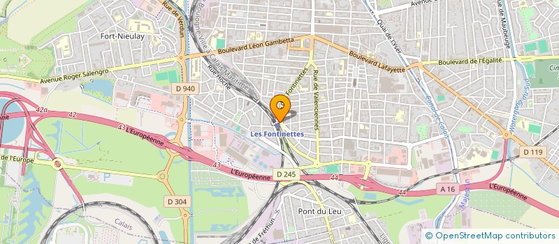 localisation de l'entreprise MADAME MADISSON CADET  CALAIS