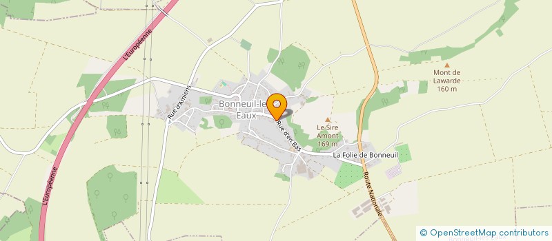 localisation de l'entreprise MADAME MADISSON COMBRICHON  BONNEUIL-LES-EAUX