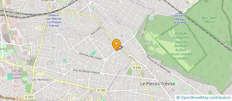 localisation de l'entreprise MADAME MADISSON DE ARAUJO AMORIM  CHAMPIGNY-SUR-MARNE