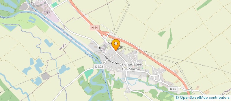 localisation de l'entreprise MADAME MADISSON DE KEULENAER  LA CHAUSSEE-SUR-MARNE