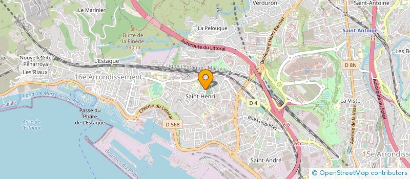 localisation de l'entreprise MADAME MADISSON LAFFAGE à MARSEILLE