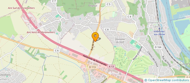 localisation de l'entreprise MADAME MADISSON SCHARTIER  ORGEVAL