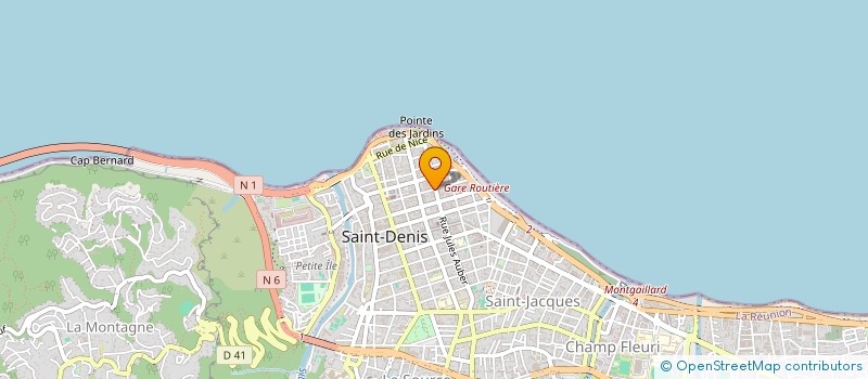 localisation de l'entreprise MADAME MADISSON TILLOI à SAINT-DENIS