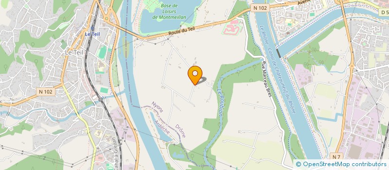 localisation de l'entreprise MADAME MADISSON WINAUD  MONTELIMAR