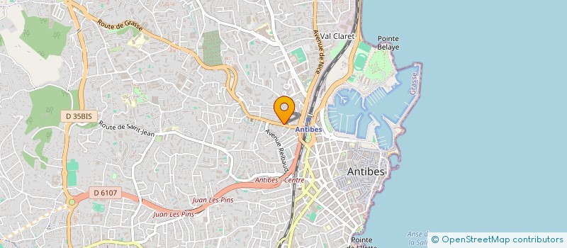 localisation de l'entreprise MADAME MADISSONE VANDINI à ANTIBES