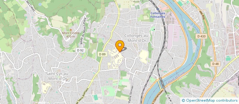 localisation de l'entreprise MADAME MADJE-KAYI CAPO AYIVI  SAINT-CYR-AU-MONT-D'OR