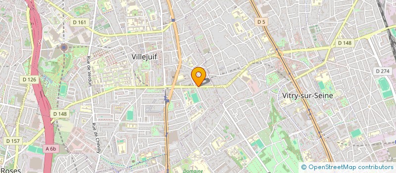 localisation de l'entreprise MADAME MADJEDAH GRAVINA à VILLEJUIF