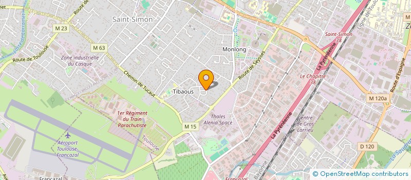 localisation de l'entreprise MADAME MADLIN SCELSO à TOULOUSE