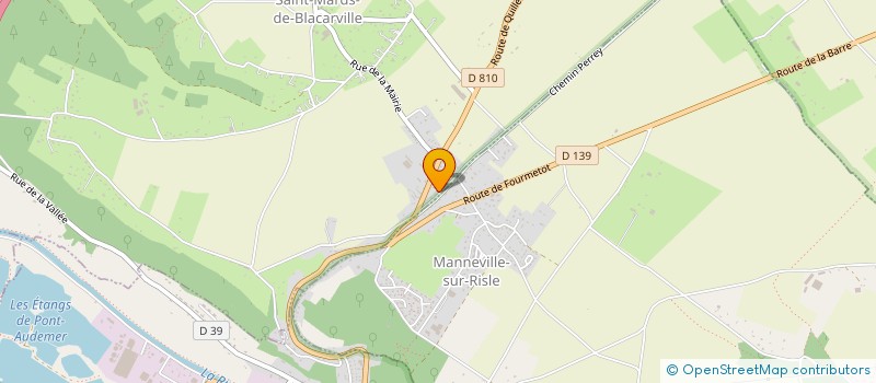 localisation de l'entreprise MADAME MADLINE ESPOSITO  PONT-AUDEMER