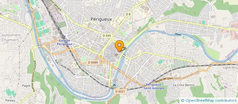 localisation de l'entreprise MADAME MADLINE MAYOUX  PERIGUEUX