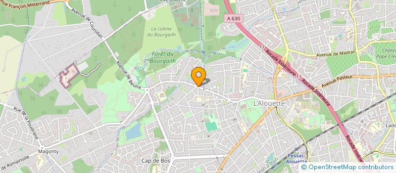 localisation de l'entreprise MADAME MADO CAZENEUVE  TALENCE