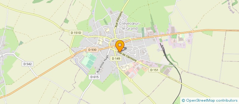 localisation de l'entreprise MADAME MADO MICHOT  CREVECUR-LE-GRAND