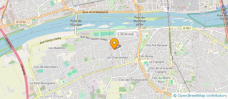 localisation de l'entreprise MADAME MADO NGO BIOUMLA à ORLEANS