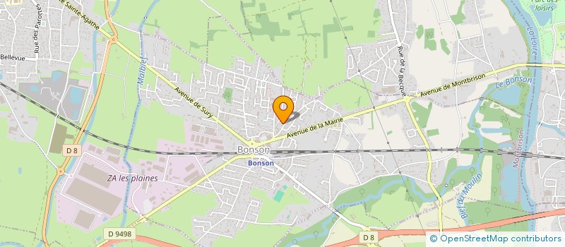 localisation de l'entreprise MADAME MADO TARANTINO  BONSON