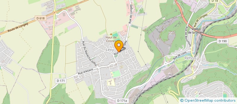 localisation de l'entreprise MADAME MADYSON MOHIER  CUTRY