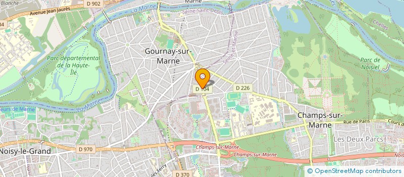 localisation de l'entreprise MADAME MADYSON ROTSEN  GOURNAY-SUR-MARNE