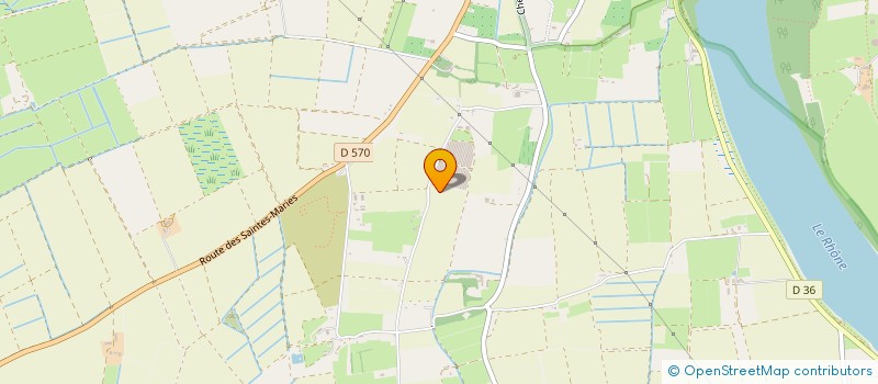 localisation de l'entreprise MADAME MADYSSON GRANGE  ARLES