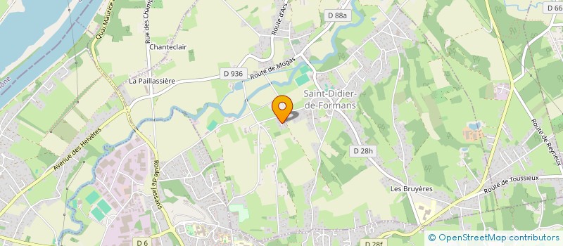 localisation de l'entreprise MADAME MAE BAILLY  SAINT-DIDIER-DE-FORMANS