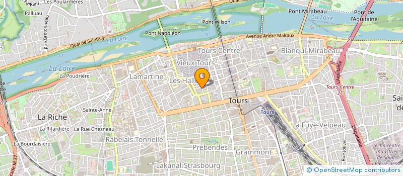 localisation de l'entreprise MADAME MAE BALAC  TOURS